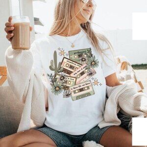Concert T-Shirt Country Music T-Shirt Rodeo Western T-Shirt